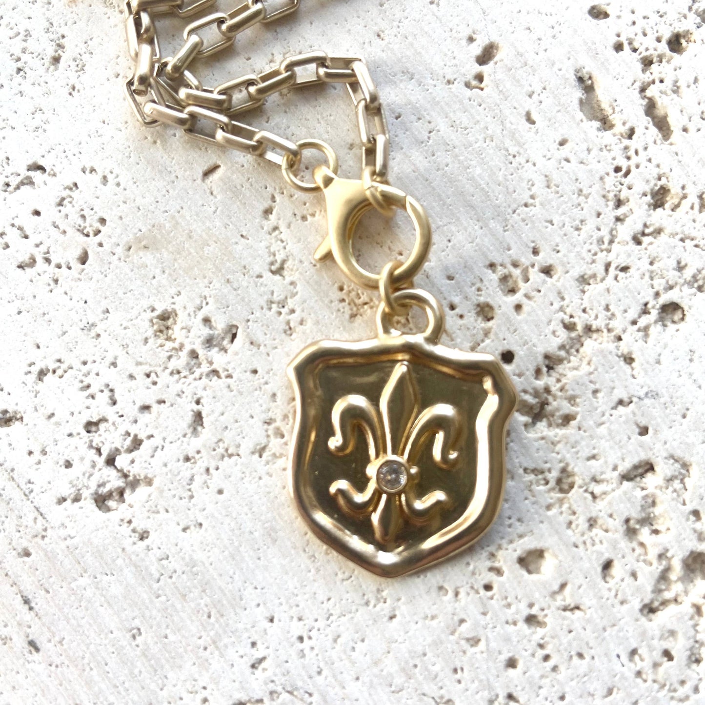 French eye candy matte gold boutique jewelry