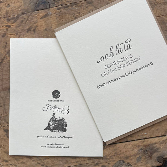 Ooh La La Card
