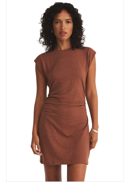 Z Supply Camino Textured Mini Dress