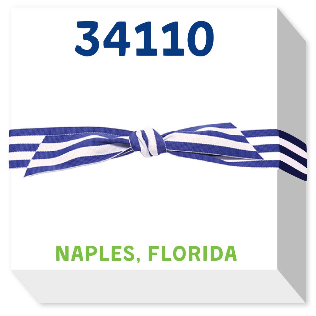 2023 ZIP CODE CHUBBIE NOTEPAD Bardstown Emporiums