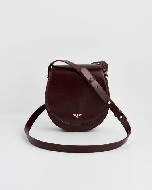 Cherry Red Saddle Bag