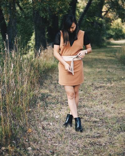 Wrap Belt - Rose Shimmer