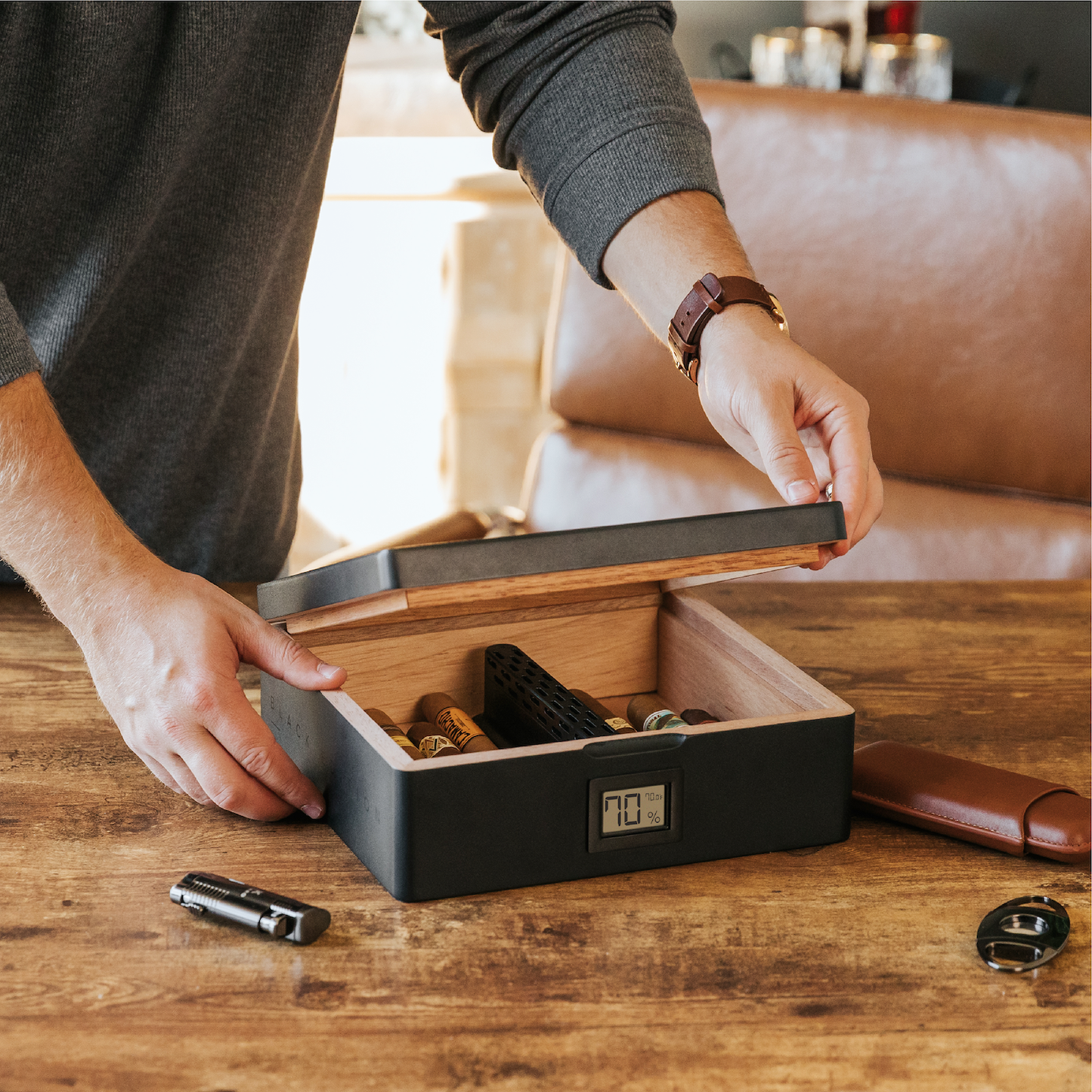 MAG Humidor - Matte Black