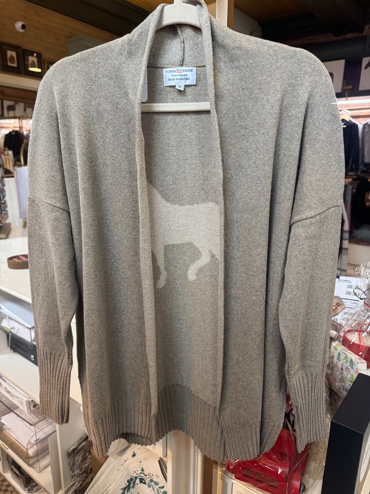 Town Pride Horse Cardigan Sweater