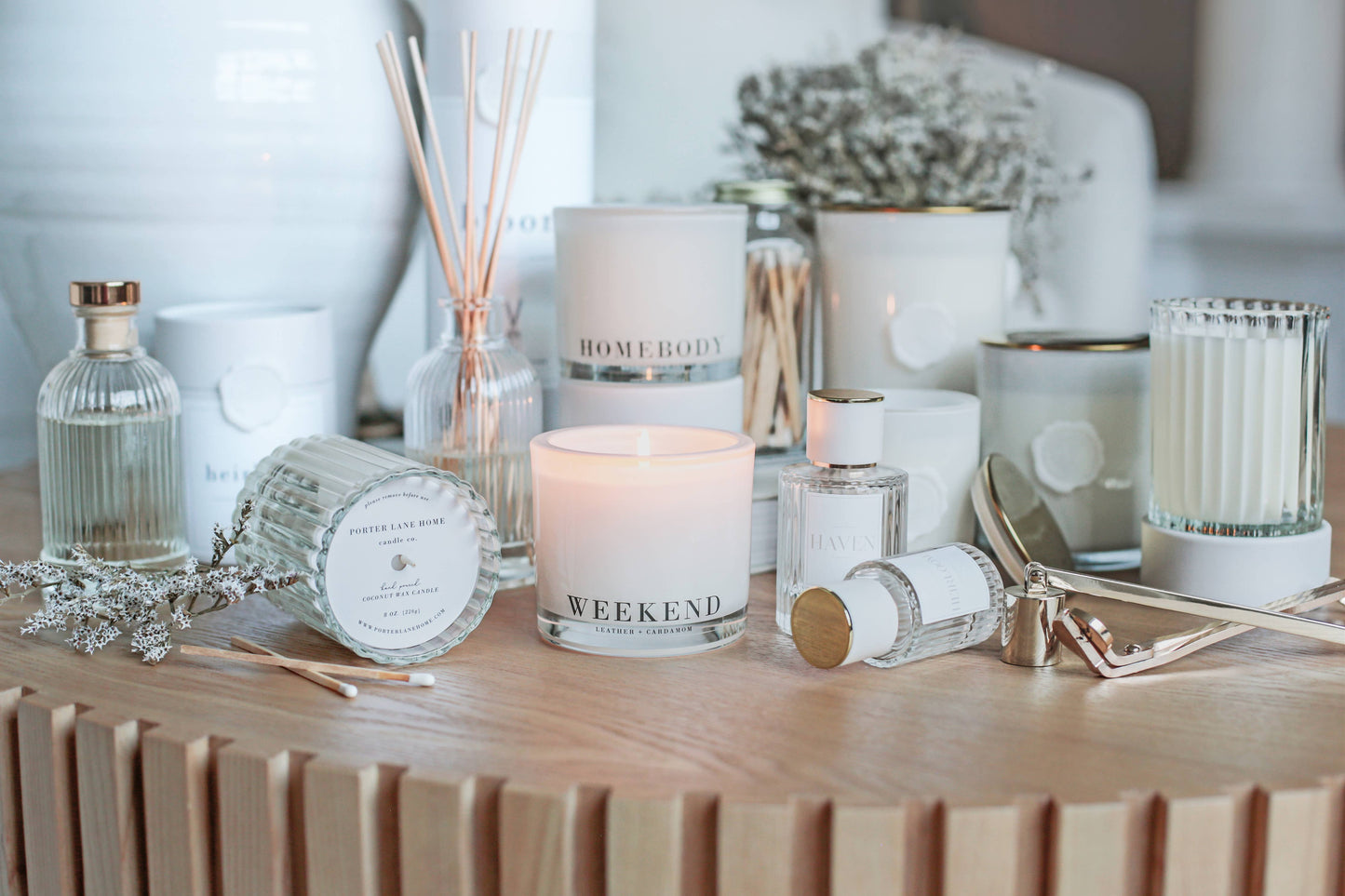 CHEERS | Champagne + Sugar Candle | Luxe Collection