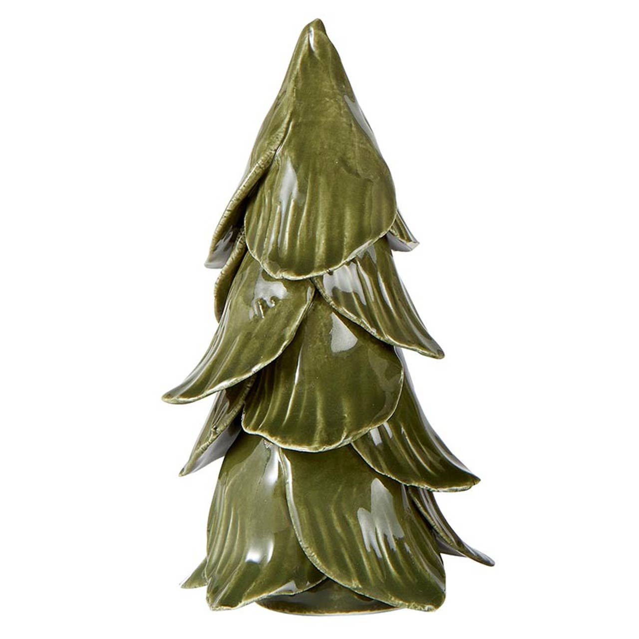Handmade Christmas Trees - Green - Set of 2
