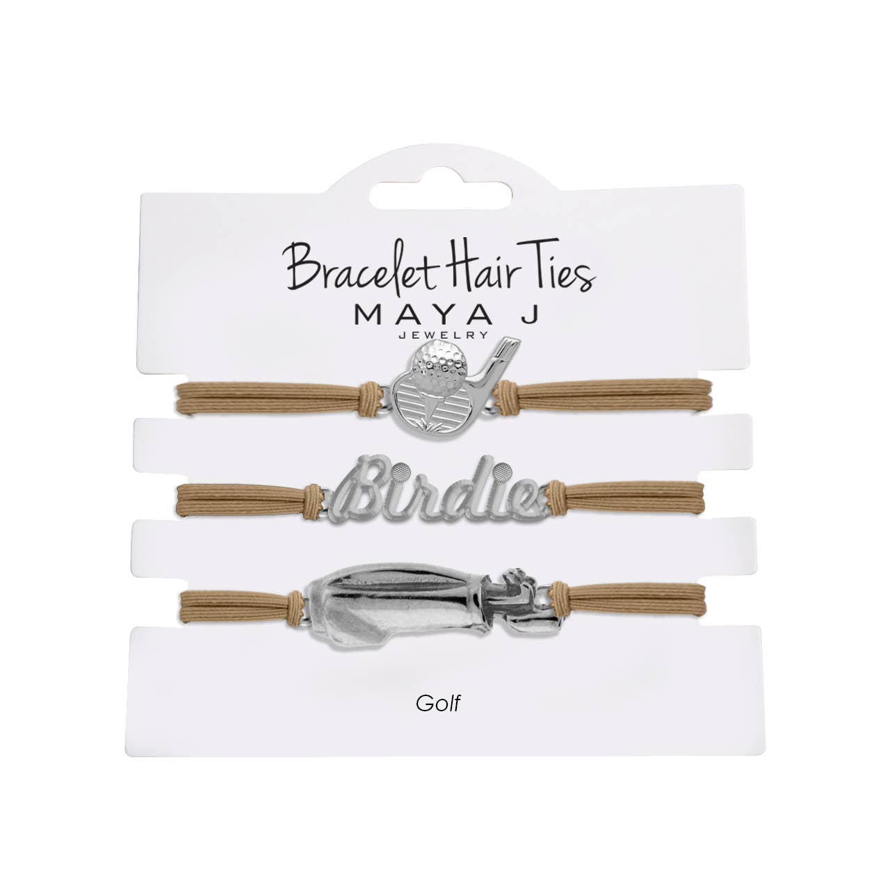 2-in-1 Bracelet Hair Tie Sets -