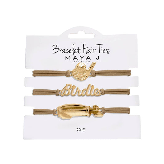 2-in-1 Bracelet Hair Tie Sets -