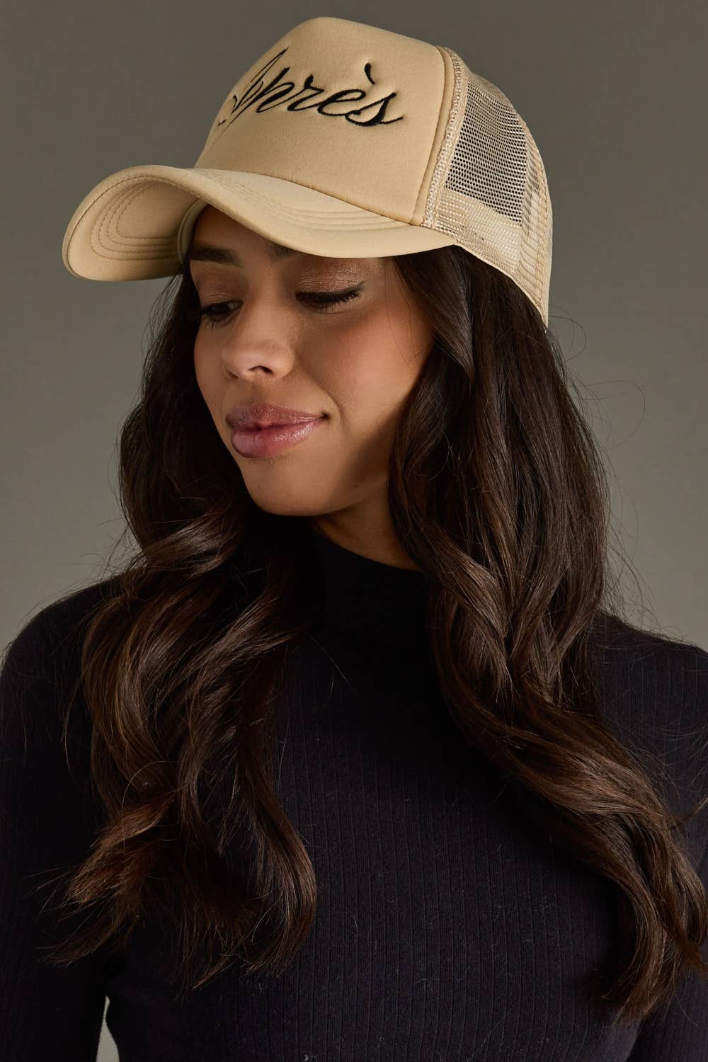 Tan Apres Trucker Hat