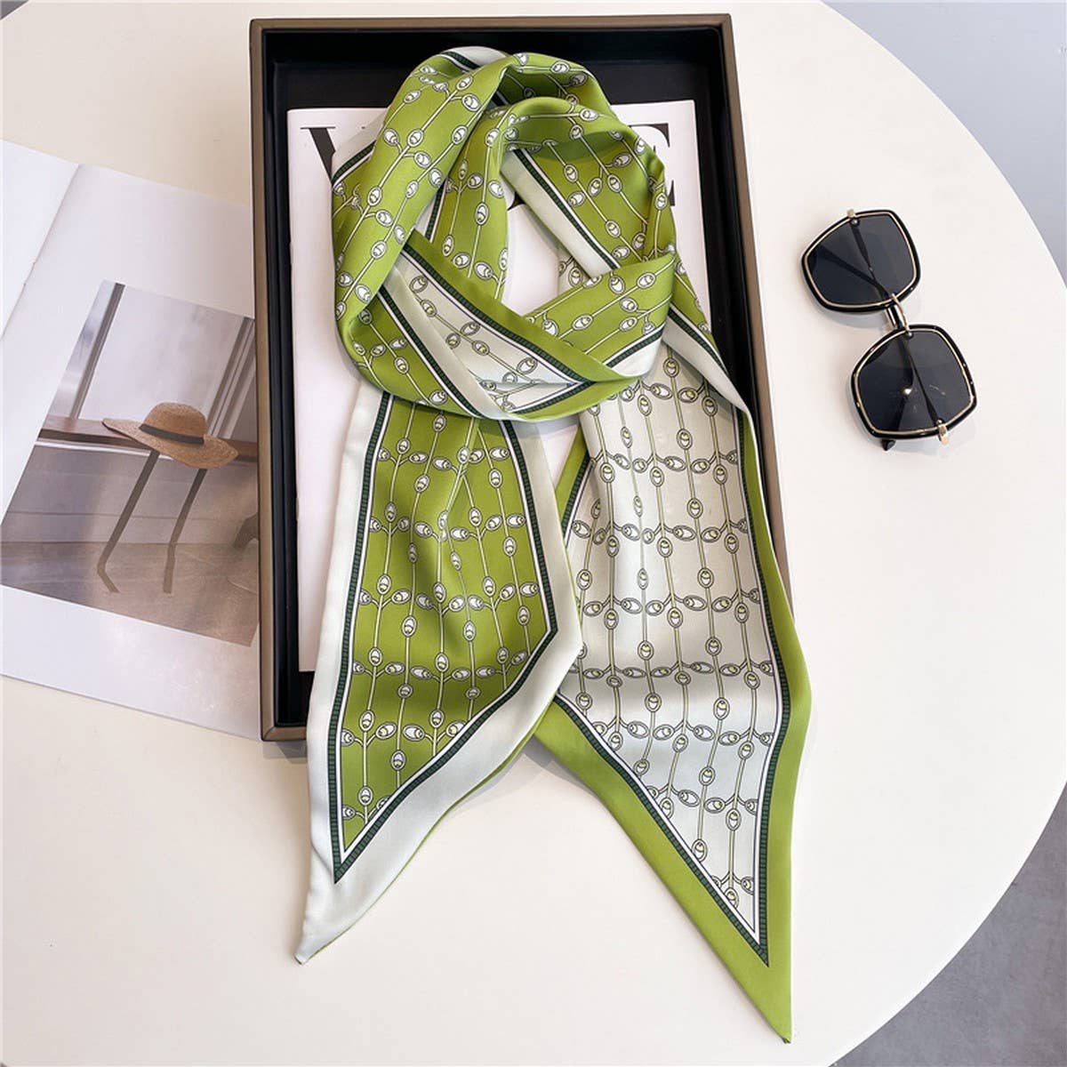 FASHIONABLE AND VERSATILE DOUBLE-LAYER HEAD SCARF_CWASC1513