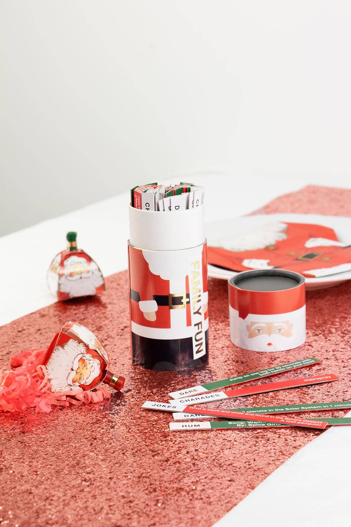 Santa Dipsticks Christmas Game | POS Unit | 12 Pack |