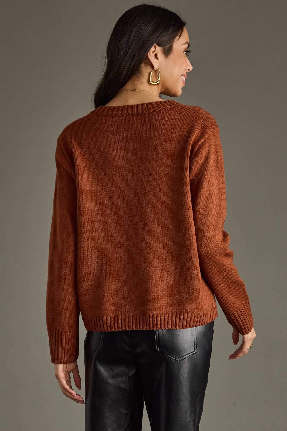 Rust & Ivory Bourbon Weather Sweater *