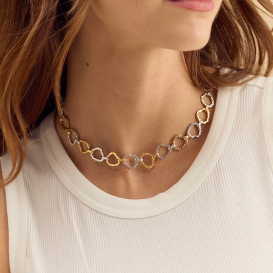 Brackish SOUTH OF BROAD TWO-TONED NECKLACE