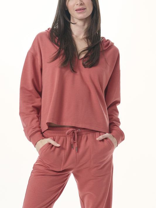 Splendid Supersoft Satin Hoodie