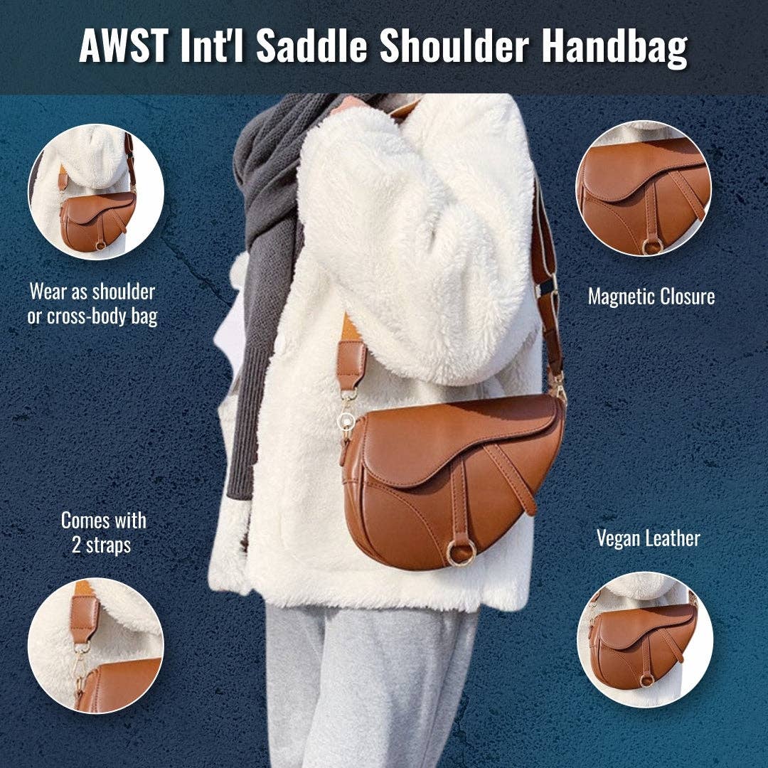 AWST Int'l  Saddle Shoulder Handbag