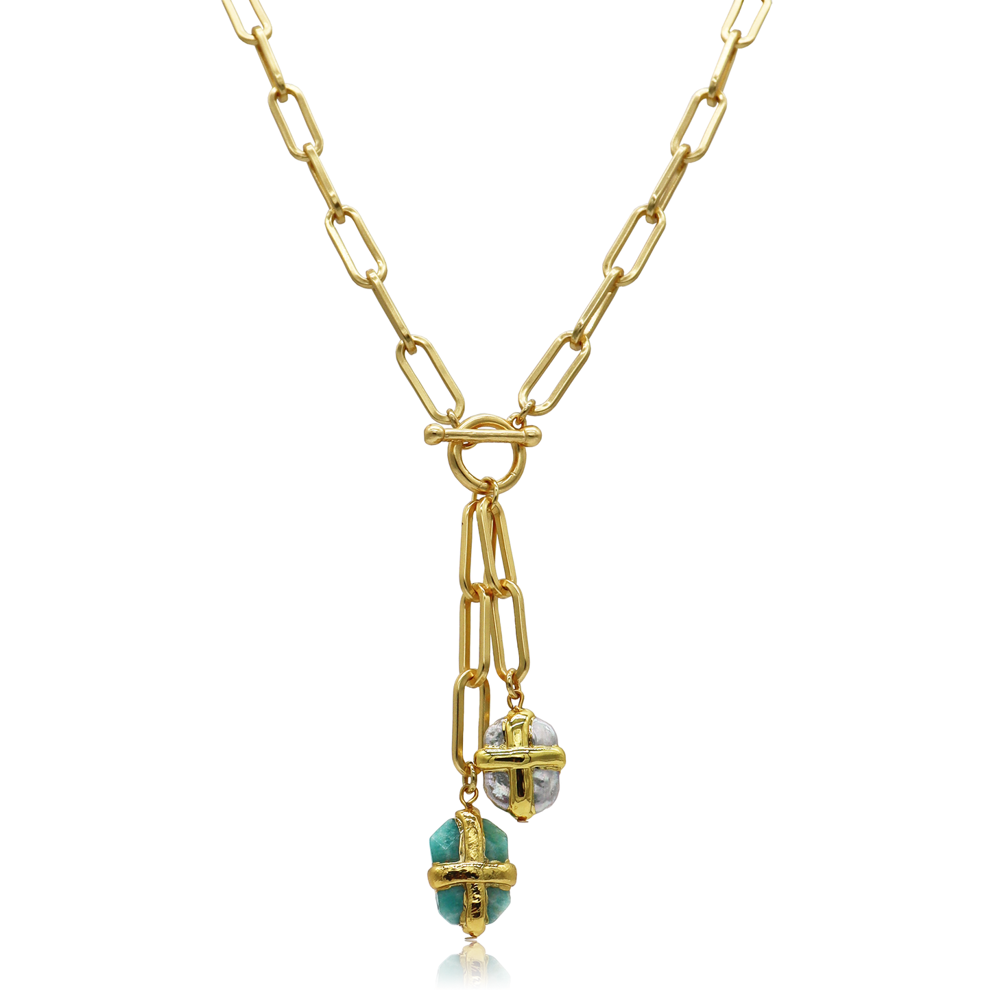 Briza Duo Y Necklace - Summer Jewelry