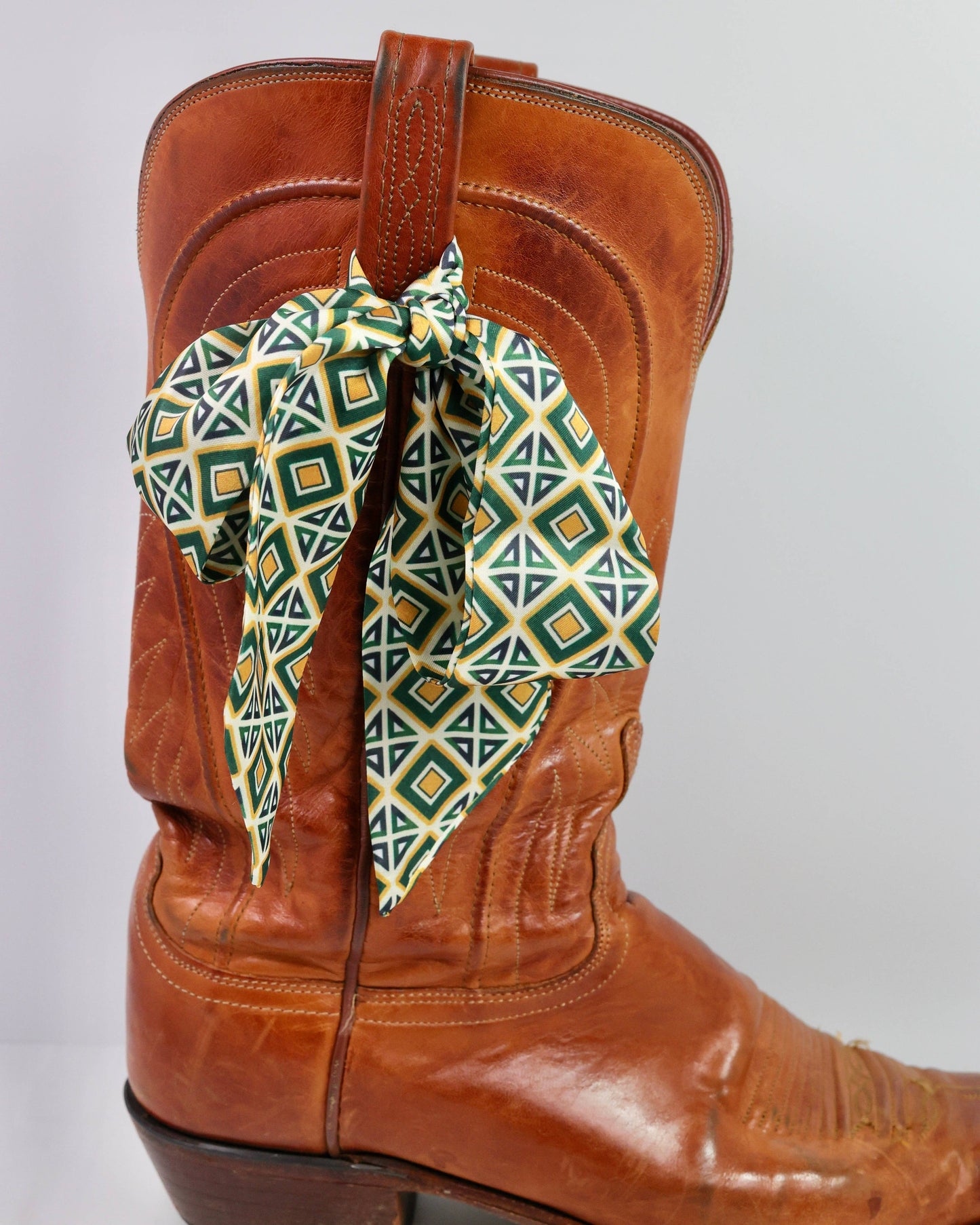 Serafina Scarf Green Gold