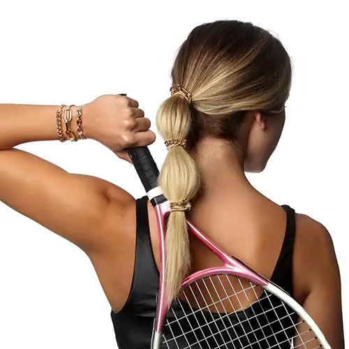 2-in-1 Bracelet Hair Tie Sets - Classic