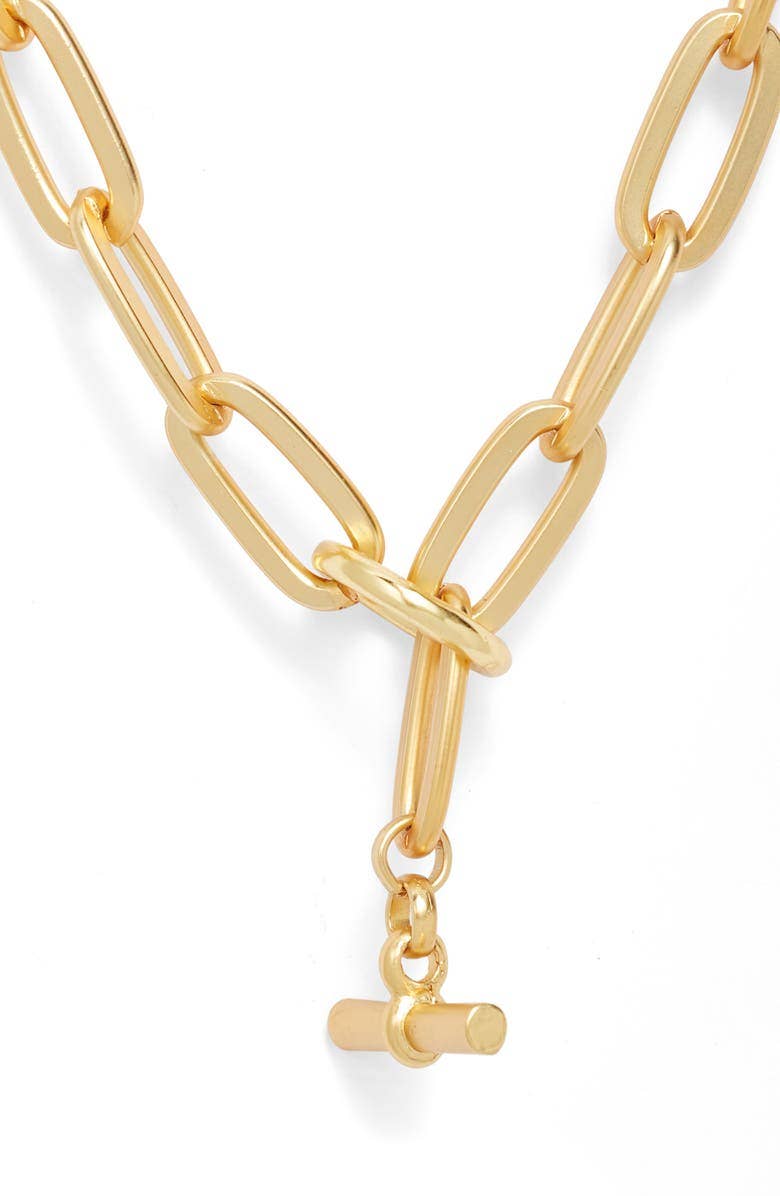 Bold Thick Link Long Chain Necklace