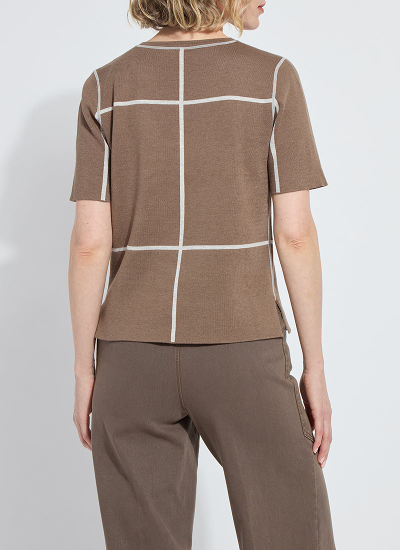 Lysse Odessa Reversible Knit Short Sleeve Tee