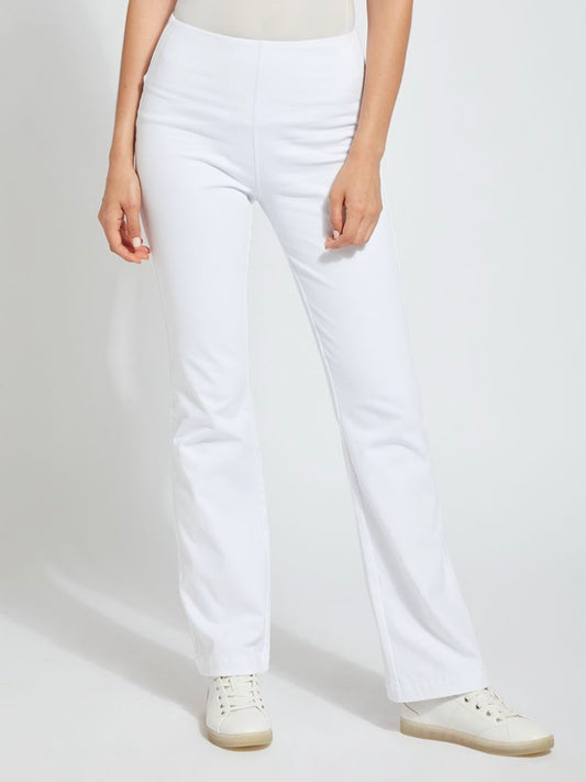 Lysse White Baby Bootcut Denim