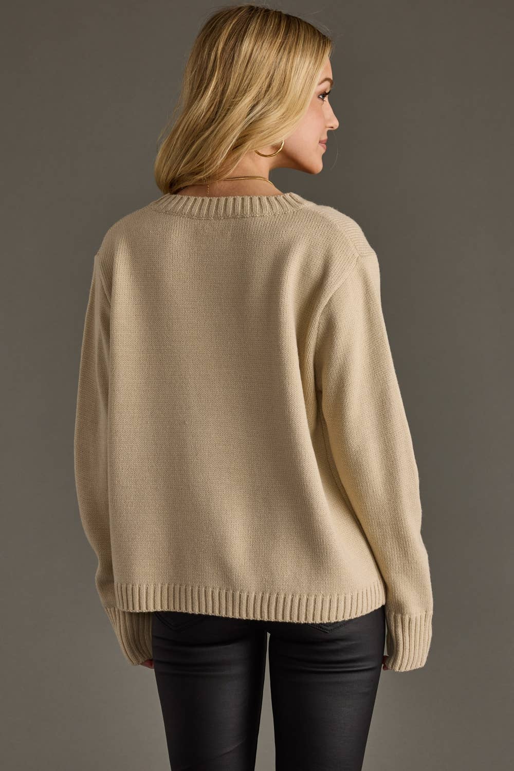 Lt. Tan Whiskey Weather Sweater*