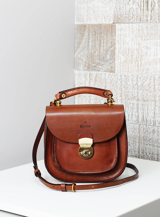 Summit Classic Mini Saddle Bag - Chestnut