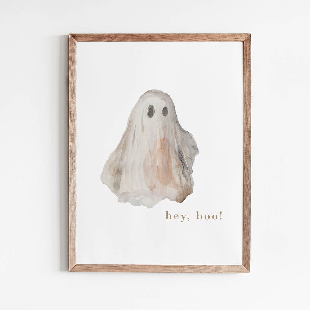 Hey Boo Art Print
