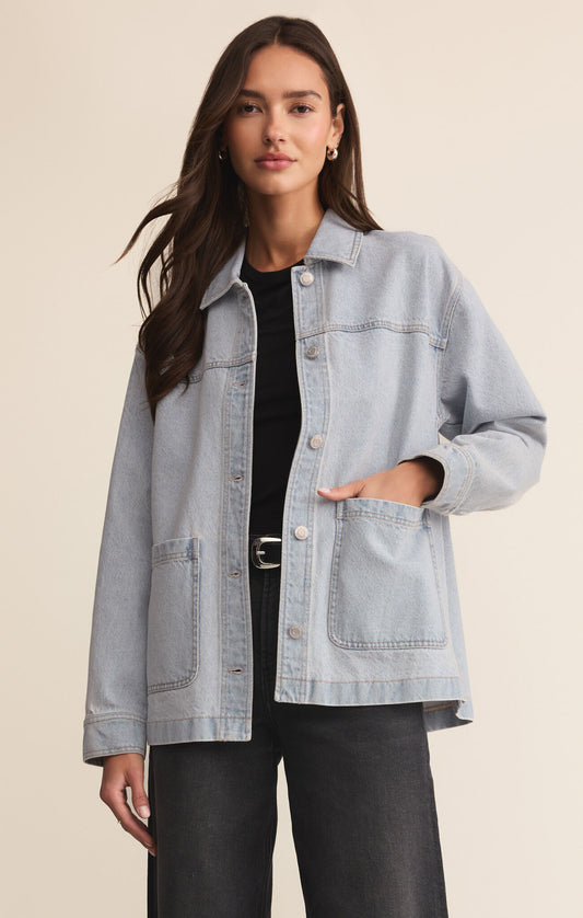 Z Supply On The Road Denim Jacket