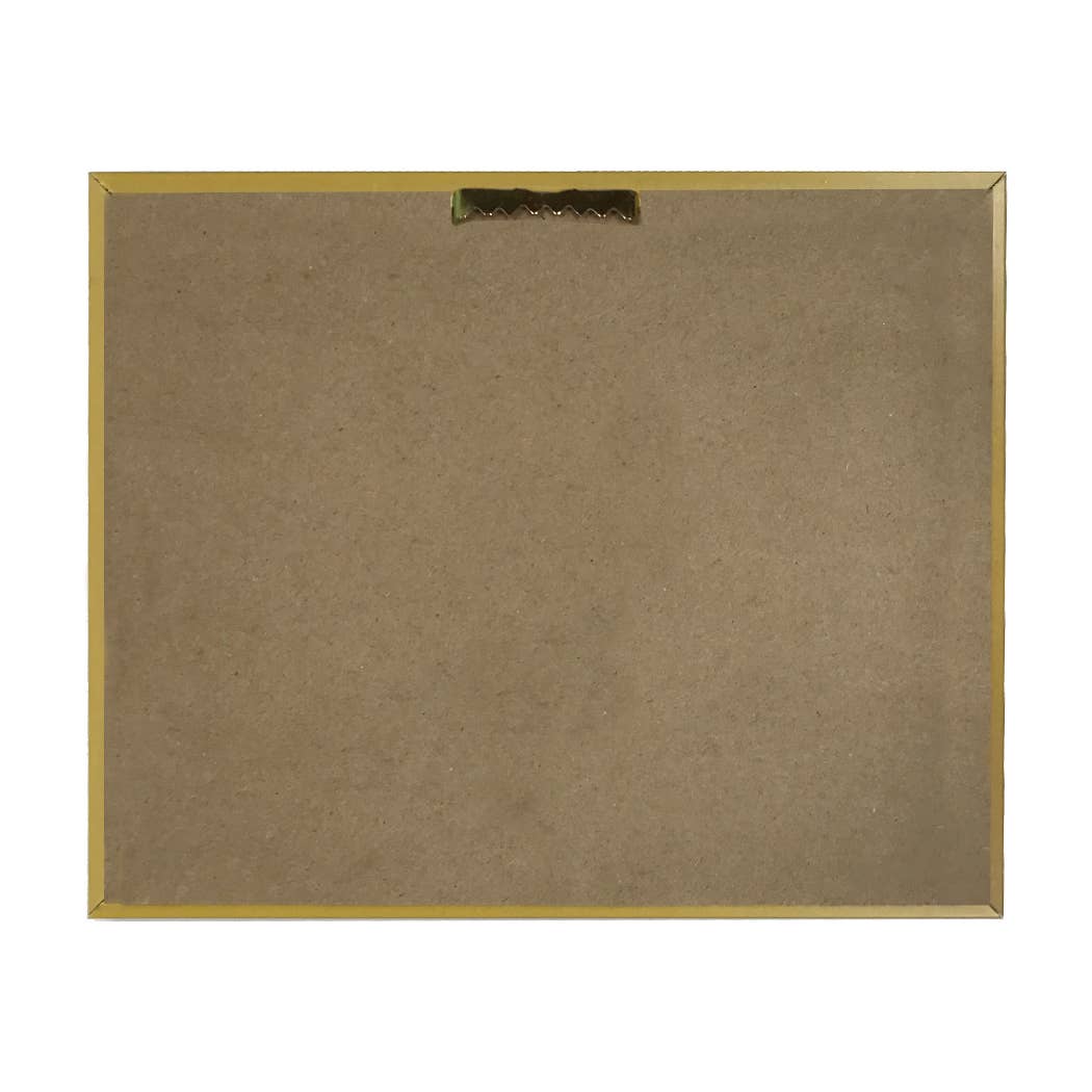 Gray Horse with Ducks Vintage  Painting Print on Canvas