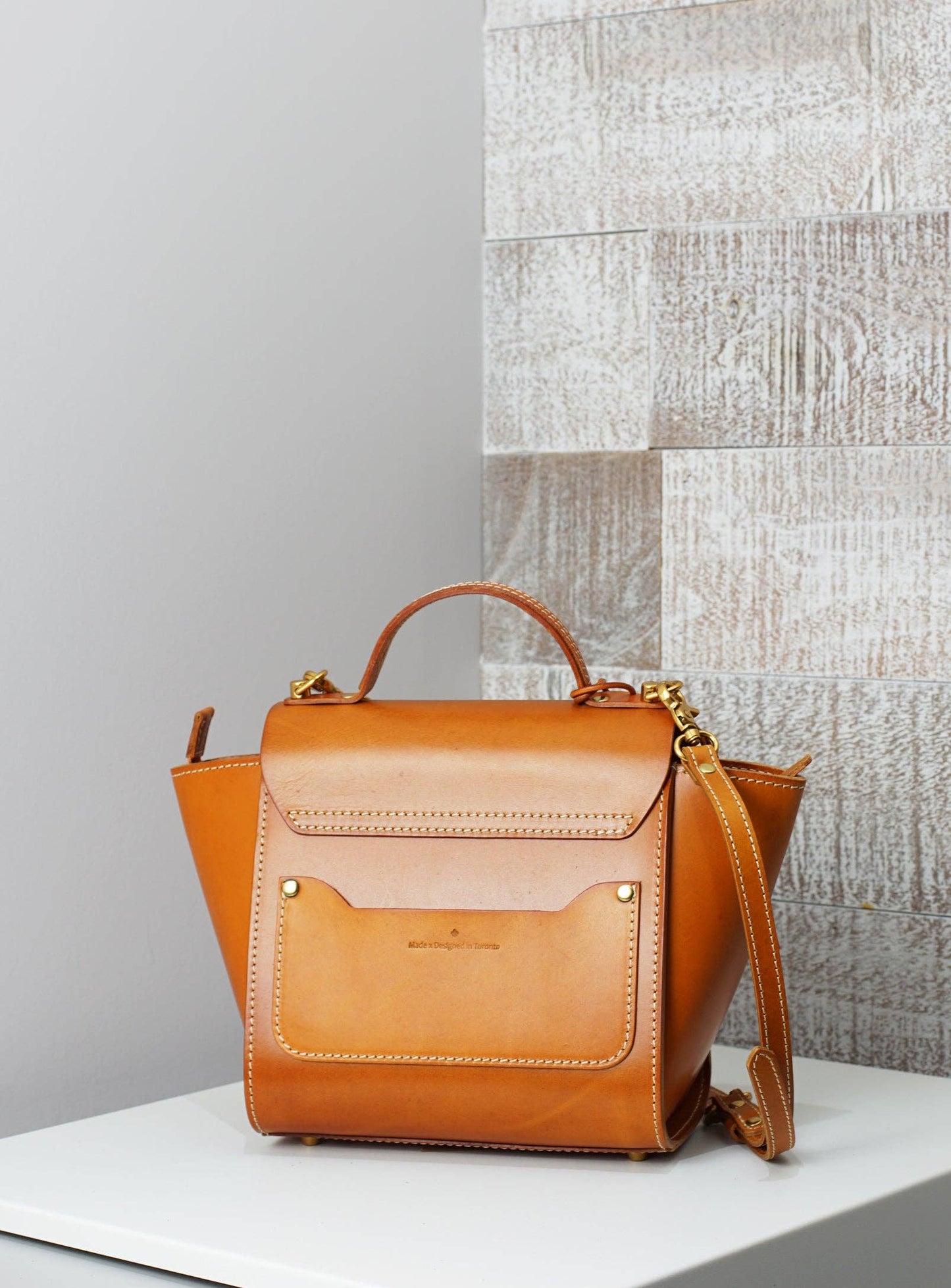 Vive 2.0 Classic Top Handle Satchel - Apricot