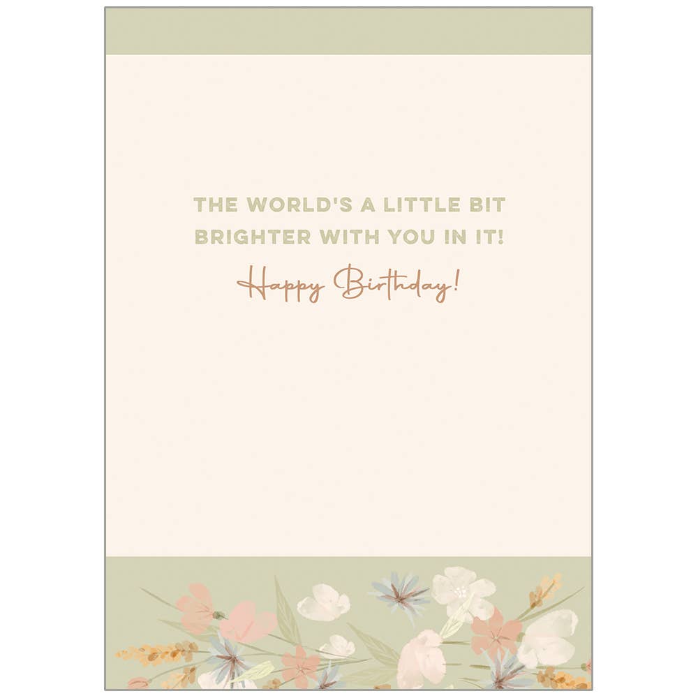 Bloom & Shine - Birthday Card