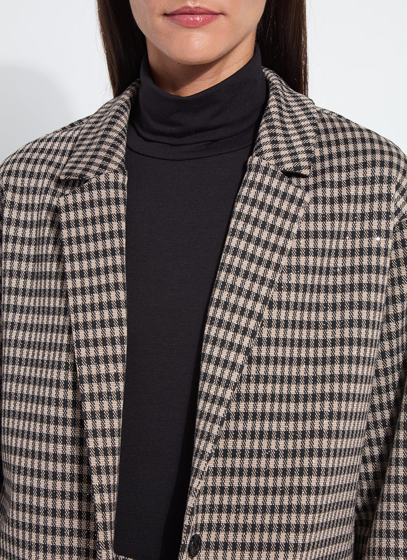 Lysse Colleen Metallic Relaxed Blazer