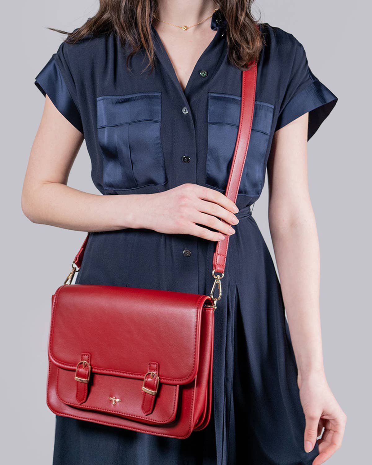 Wonderland Satchel Red