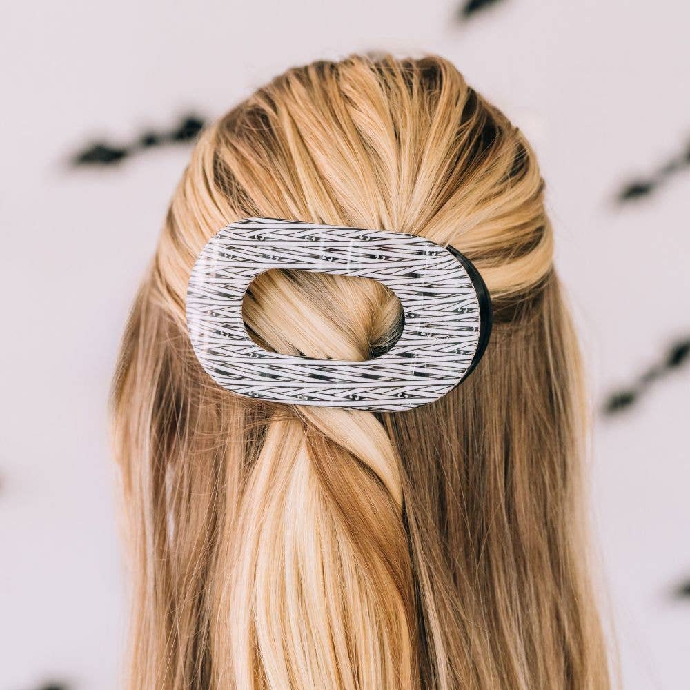 Flat Round Hair Clip | Large | Mummy Knows Best