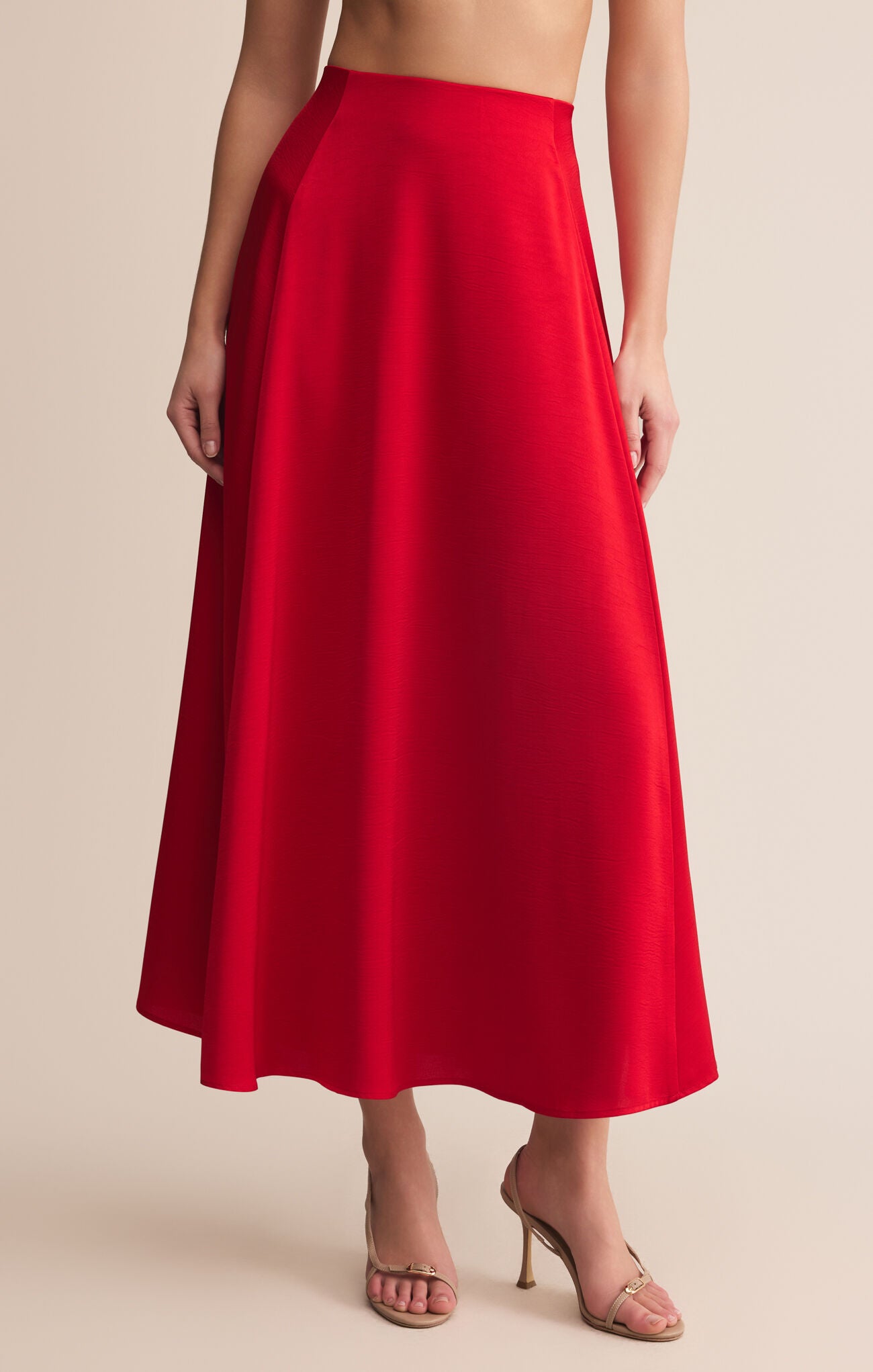 Z Supply NORTHPOINTE SATIN MIDI SKIRT