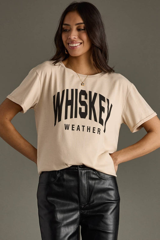 Tan Whiskey Weather Tee*