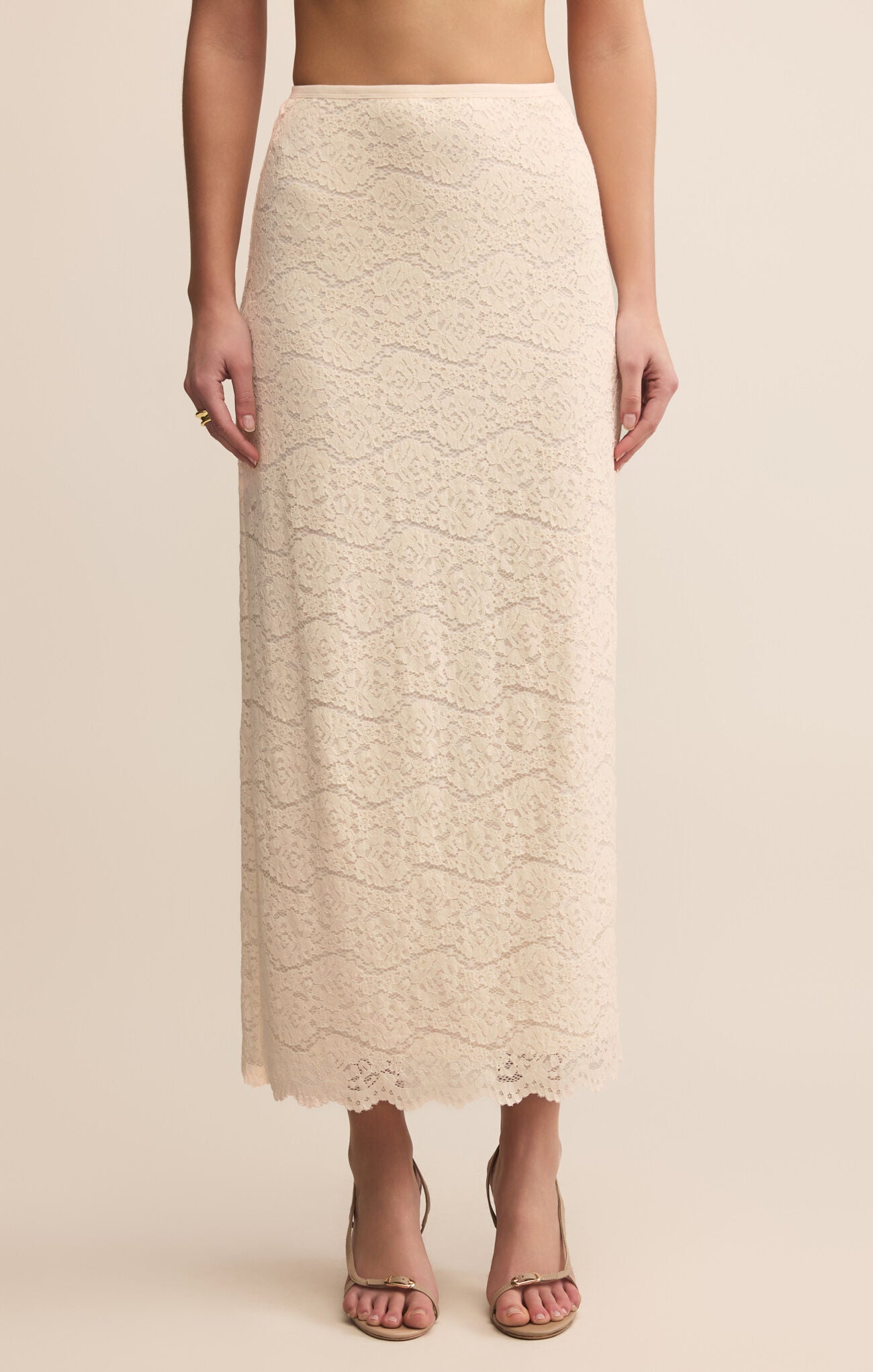 Z Supply VIA LACE MIDI SKIRT