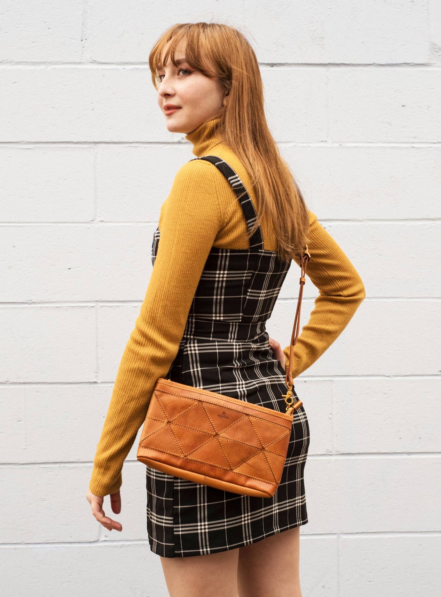 Origami Clutch / Crossbody Bag - Turmeric