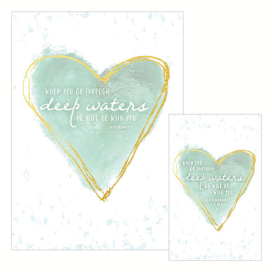 Deep Waters - Care & Concern - Prayer Life Share It Greeting