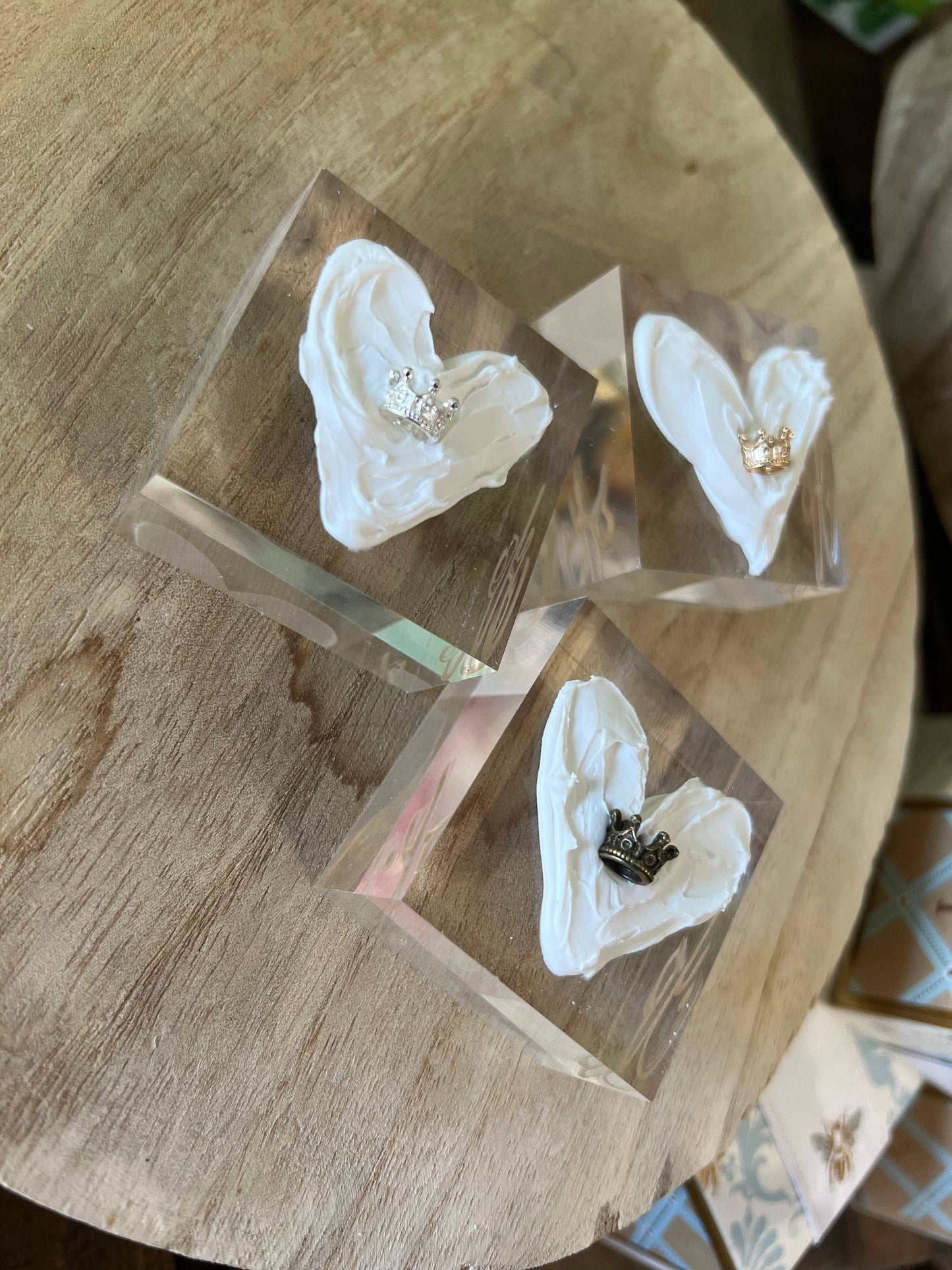Lucite Heart