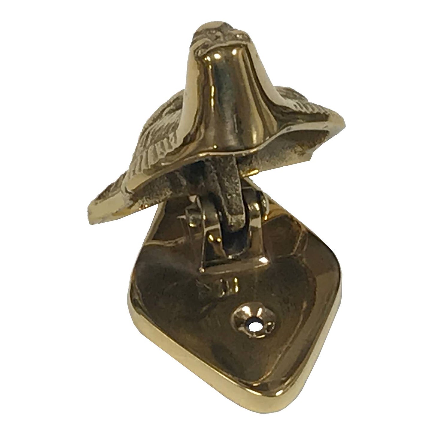 2-1/2" Solid Brass Fox Privacy Door Knocker