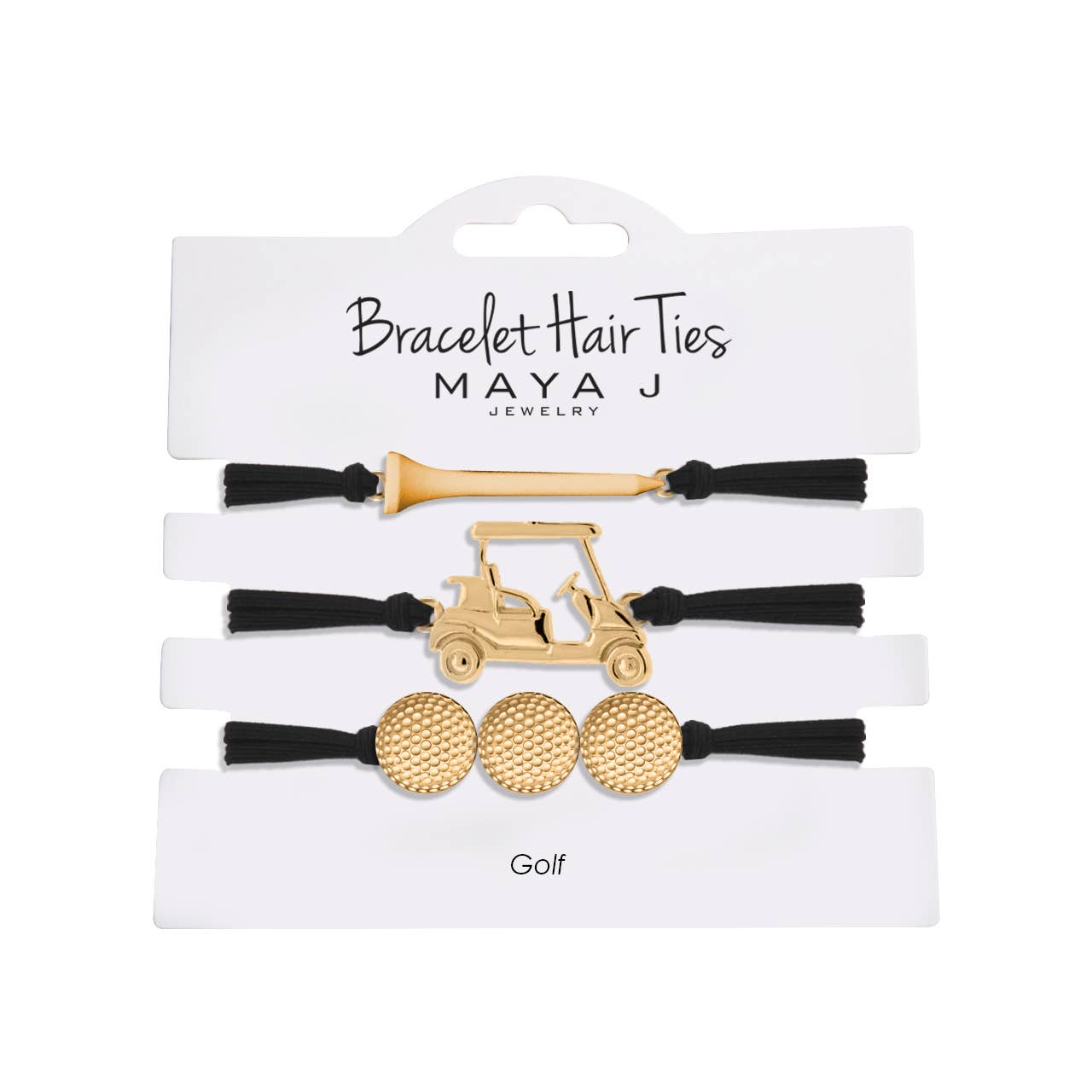 2-in-1 Bracelet Hair Tie Sets -