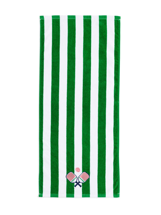 PADDLES STRIPE PICKLEBALL TOWEL