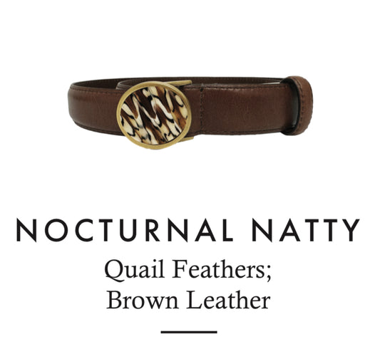 Brackish Nocturnal Natty Quail Belt
