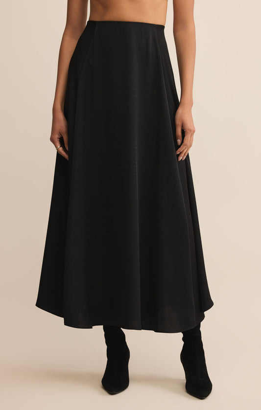 Z Supply NORTHPOINTE SATIN MIDI SKIRT