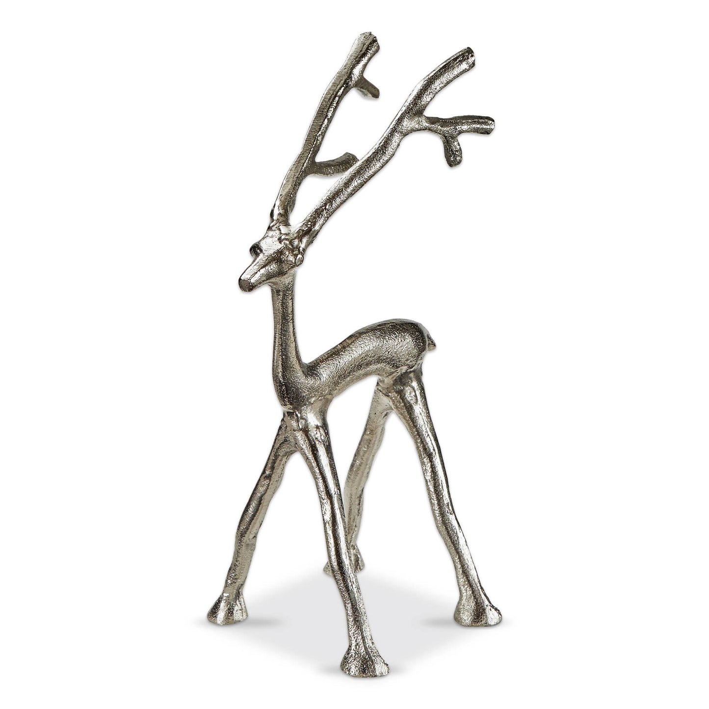 Cast Aluminum Reindeer Small Holiday Decoration