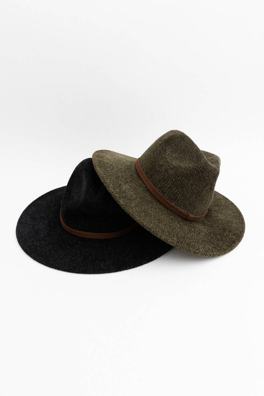 Corduroy Fedora Hat – Stylish Accessory for Fall & Winter
