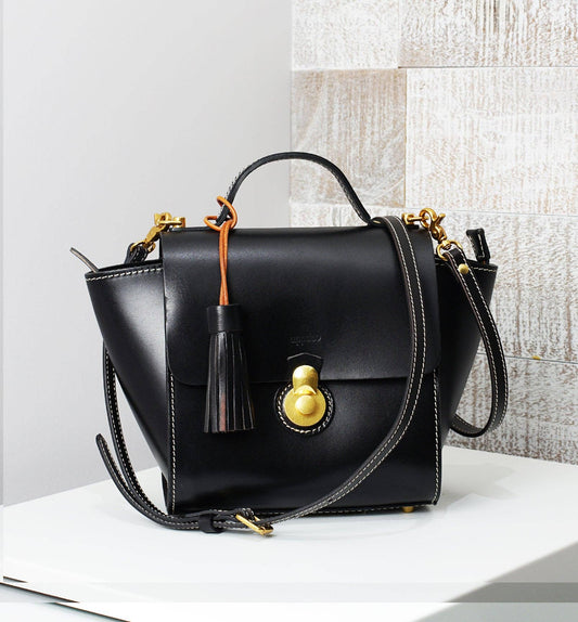 Vive 2.0 Classic Top Handle Satchel - Black