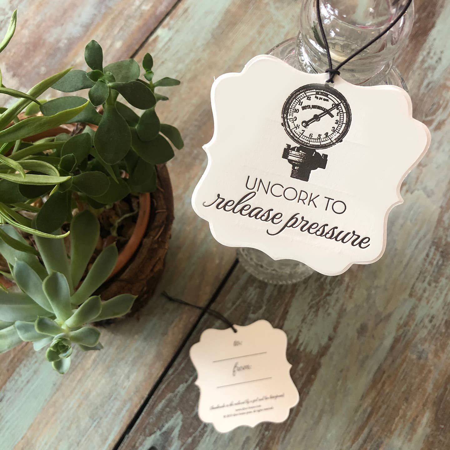 Pressure Tag - Set of 4